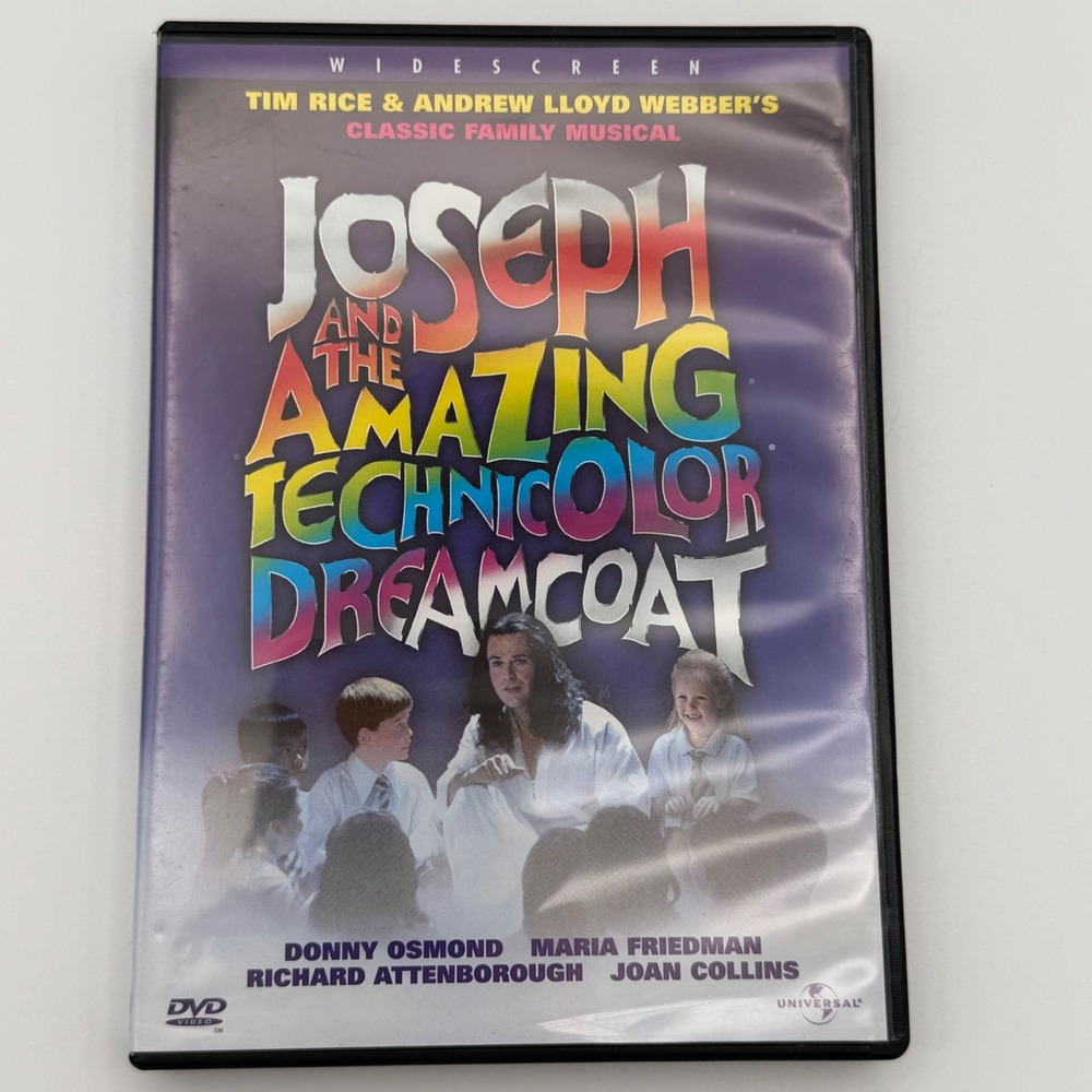 Joseph and the Amazing Technicolor Dreamcoat DVD Musical‎ Universal